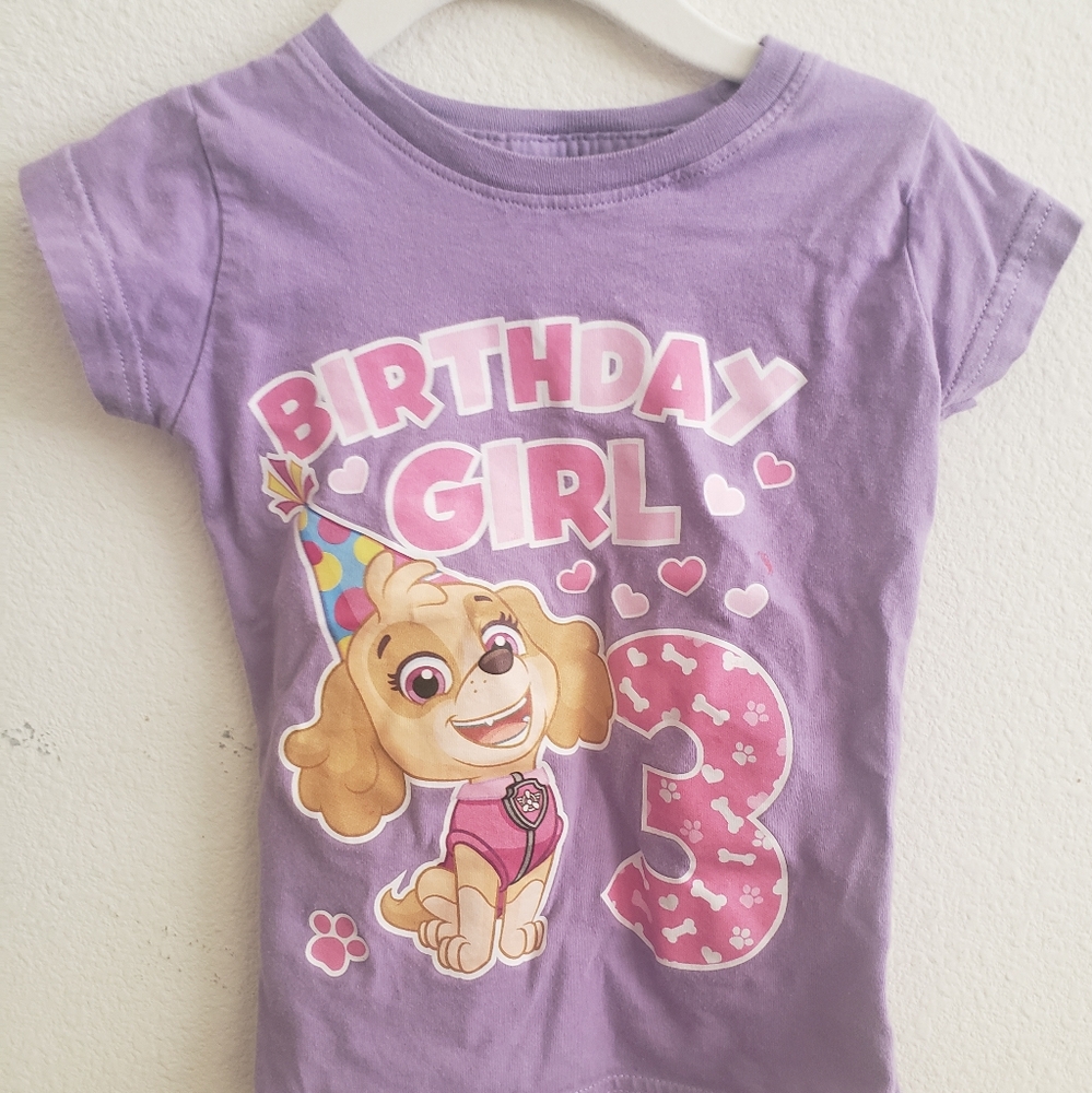 3t Paw Patrol Birthday shirt